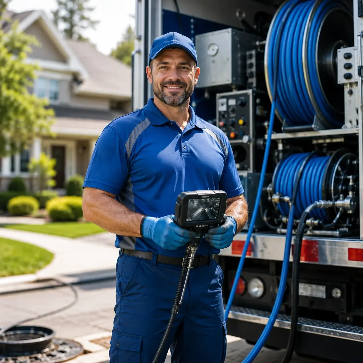 Local outdoor drain cleaning specialists in Johannesburg, MI